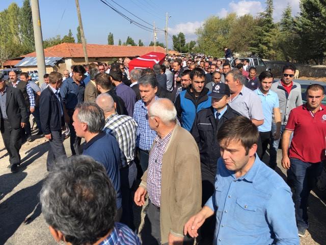 Dinar şehid'ini Son Yolculuğuna Uğurladı