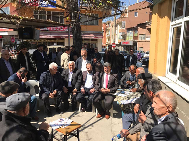 Ak Parti Afyonkarahisar Milletvekili özkaya; Dinar'da Esnafları Ziyaret Etti.