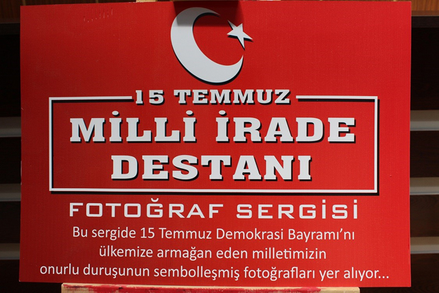Dinar Halk Eğitimden 15 Temmuz Milli İrade Destanı Fotoğraf Sergisi