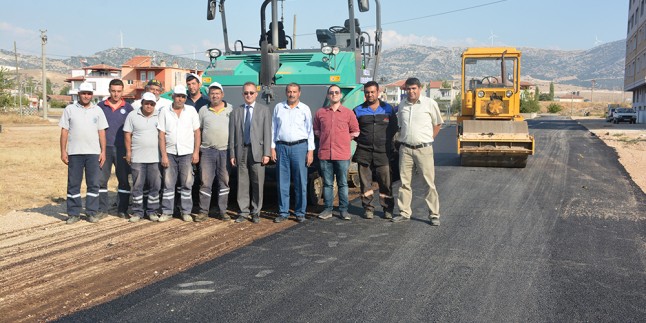 Asfalt çalışması Yapıldı