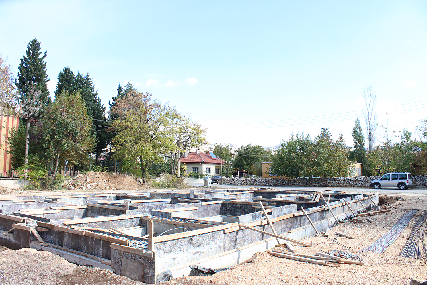 Dinar Kültür Evi Temelleri Atıldı