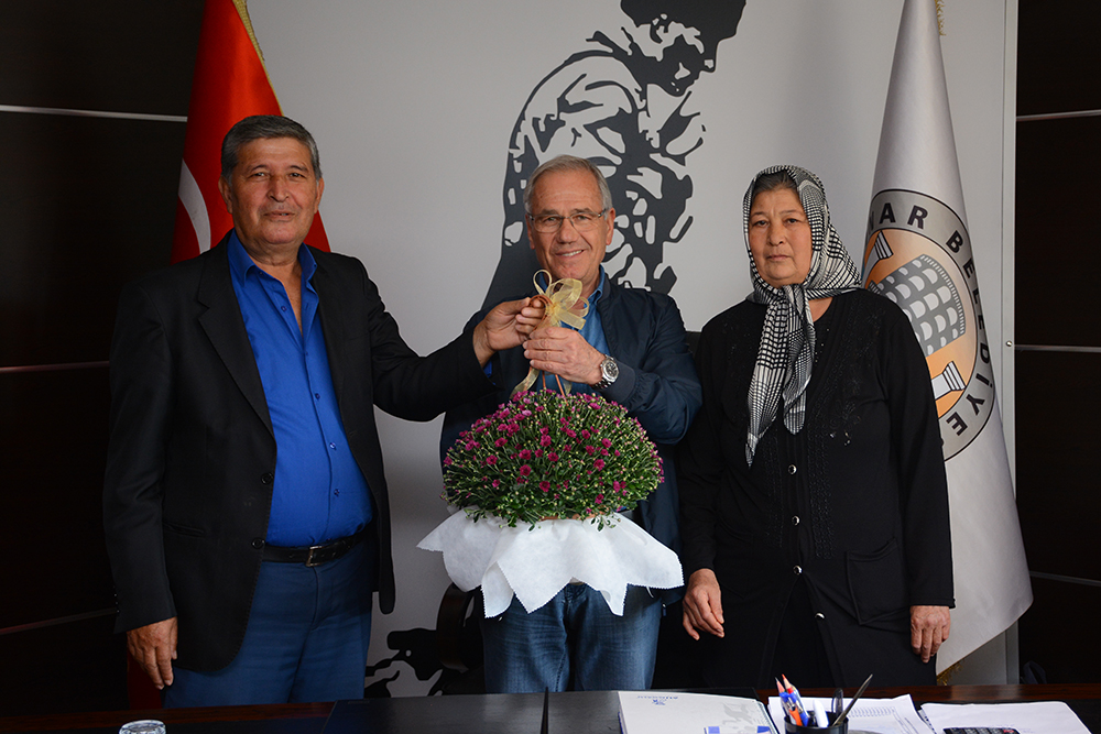 Muhtar Altınbaş’tan Teşekkür Ziyareti
