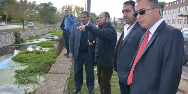 Nehri Kanallarında İnceleme Yapıldı