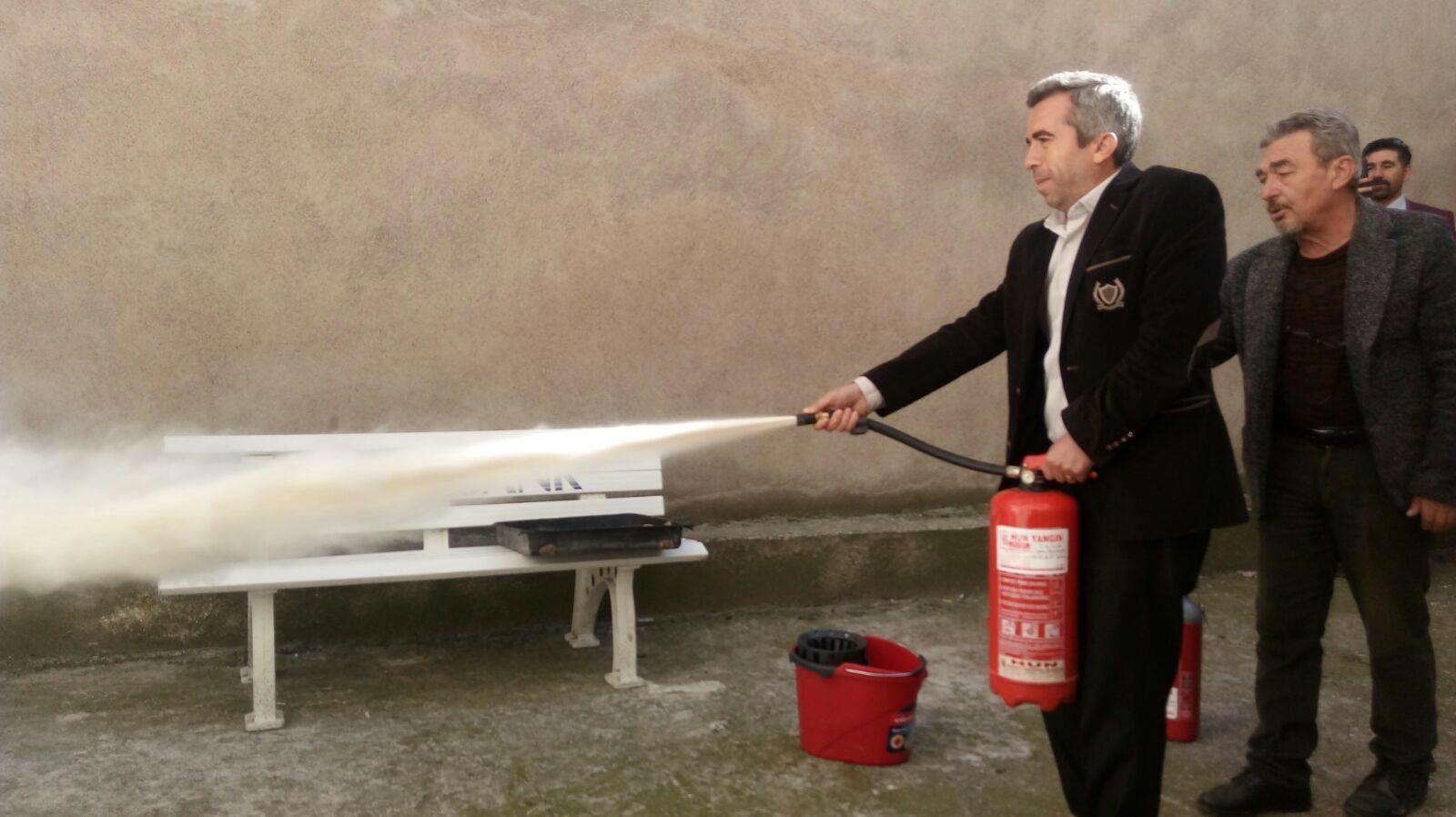 Ditso Personeline Yangın Söndürme Eğitimi Verildi.
