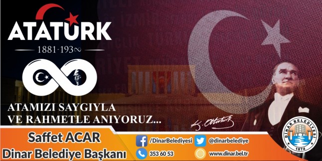 Acar’dan 10 Kasım Mesajı