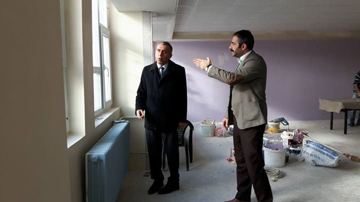 Fatih Ortaokulda Z Kütüphane Yapımı Başladı