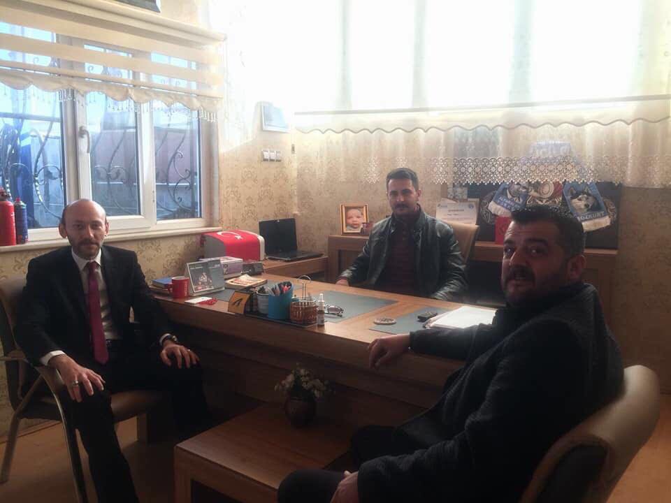 ülkü Ocakları Afyonkarahisar A. Timur Bayram Dinar'da Ziyaretlerde Bulundu