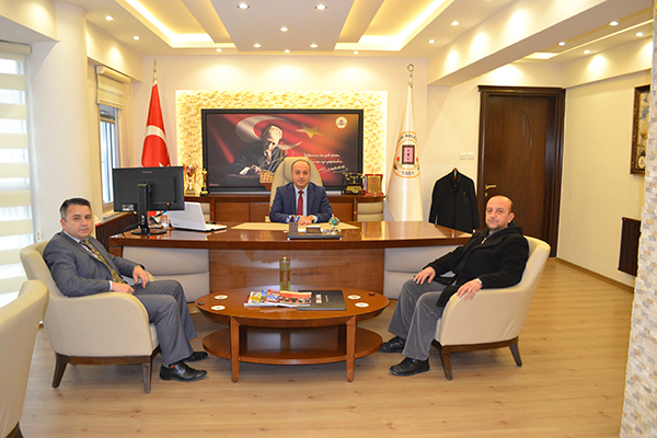 Hastane Müdürümüzden Belediye Başkanımıza Ziyaret