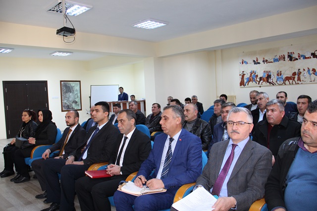Dinar İlçemizde Halk Toplantısı Yapıldı