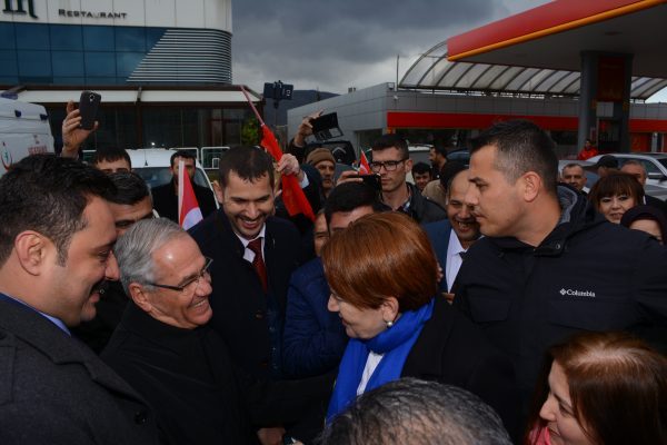 Başkan Acar Genel Başkan Akşener’i Afyon’da Karşıladı