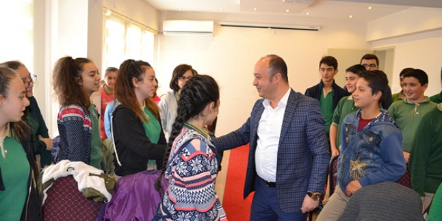 öğrencilerimizin Kariyer Belirlemelerine Başkanımızdan Destek