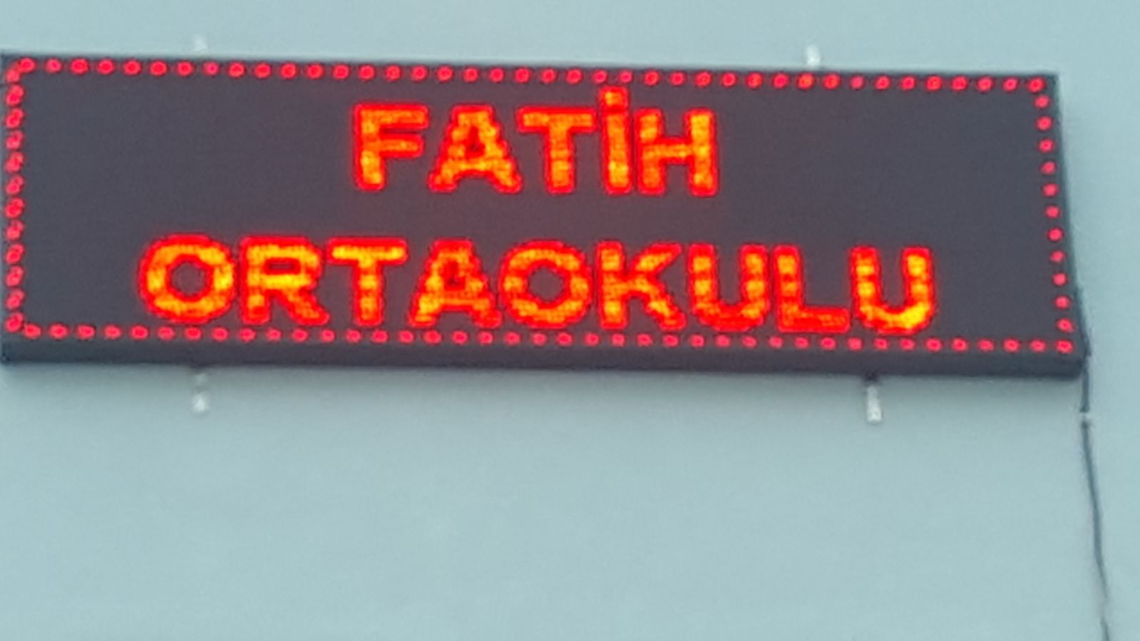 Fatih Ortaokulundan Bir Yenilik Daha
