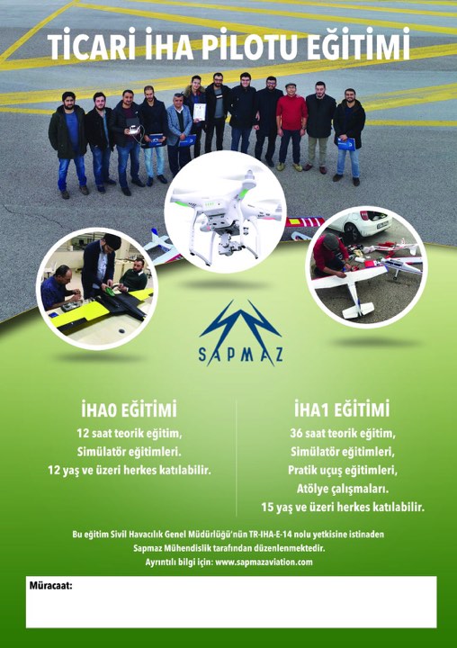 Türkiye'de İlk Defa Dinar İlçemizde İnsansız Hava Aracı Kursu Açılmıştır.