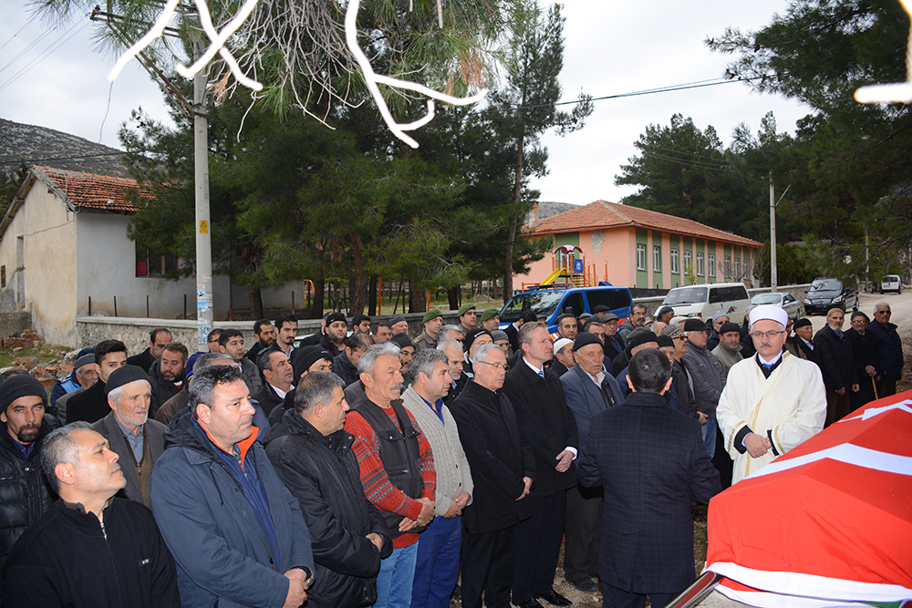 Dinar çapalı Köyünde Yaşayan Kore Gazimiz Son Yolculuğuna Uğurlandı