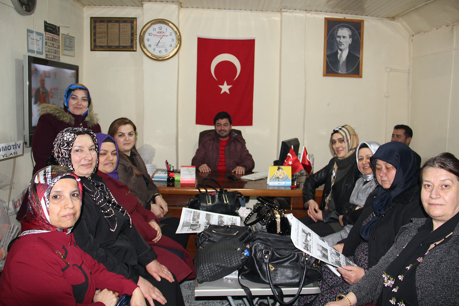 Mert Dinar Gündem Gazetesini Ziyaret Etti