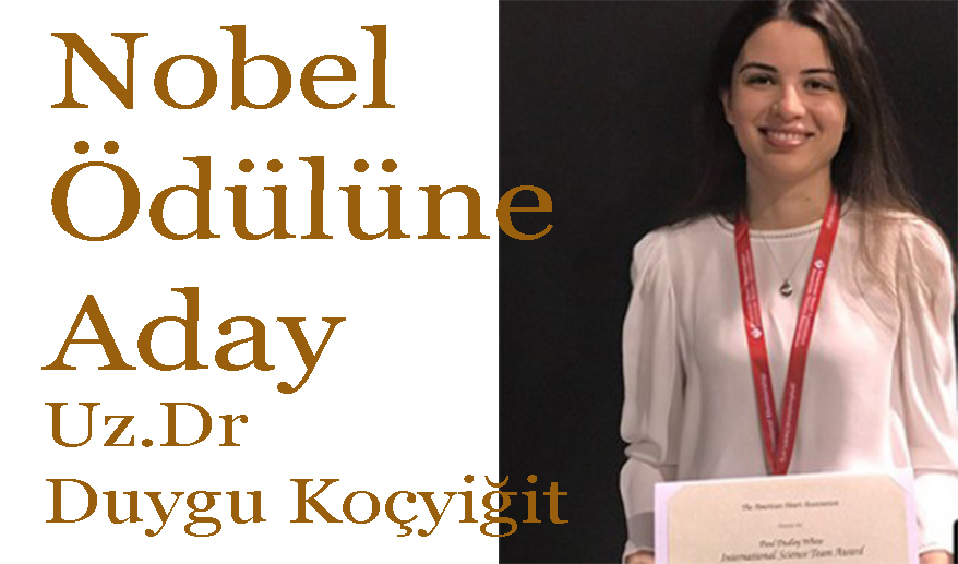 Nobel Alma Potansiyeli Olan 600 Kişi Arasında Yer Aldı