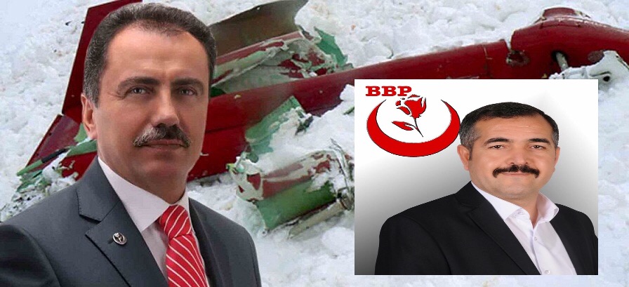 Bbp Dinar İlçe Başkan'ı Nuri çetin şehit Muhsin Yazıcıoğlu'nun 9. ölüm Yıl Dönümü