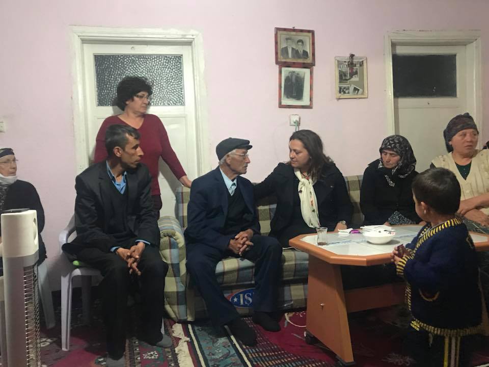 Köksal; Okçular Köyünde şehidimizin Baba Ocağına Başsağlığı Ziyaretinde Bulundu