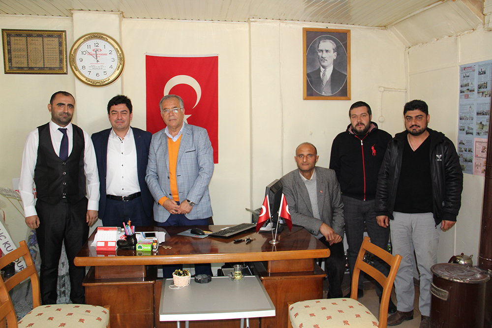 Dinar Tso Başkanı Bağırkan Dinar Gündem Gazetemizi Ziyaret Etti