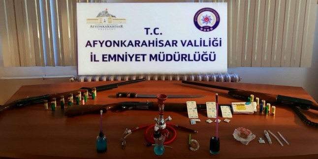 Afyon Ve Dinar Emniyetinden Büyük Operasyon