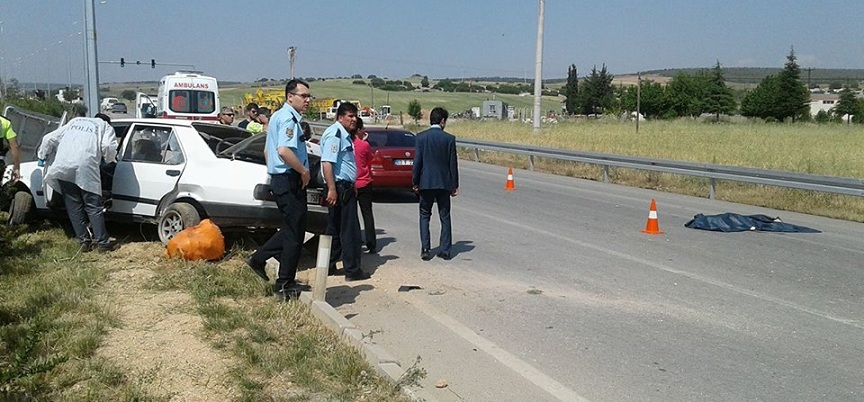 Dinar’da Kaza 1 ölü 4 Yaralı
