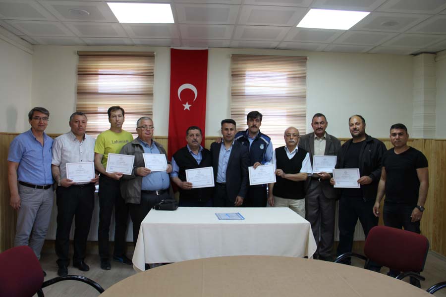 Halk Eğitimi Merkezi’nde Sertifika Töreni