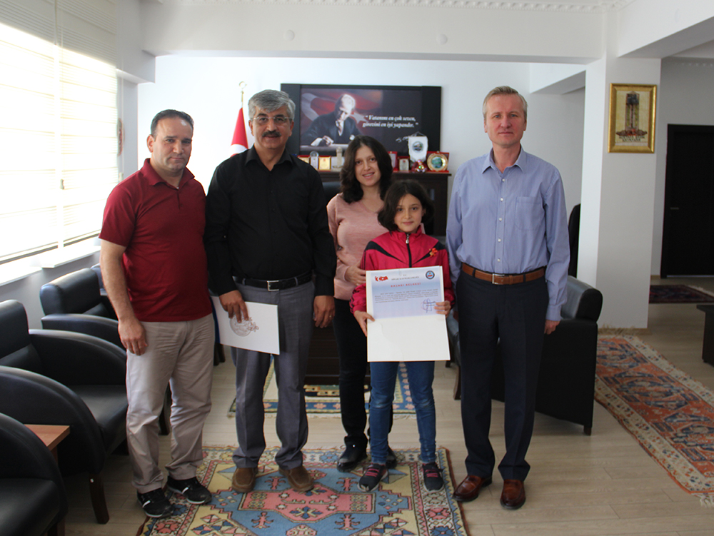 Dinarlı öğrencimiz Türkiye Birincisi Oldu