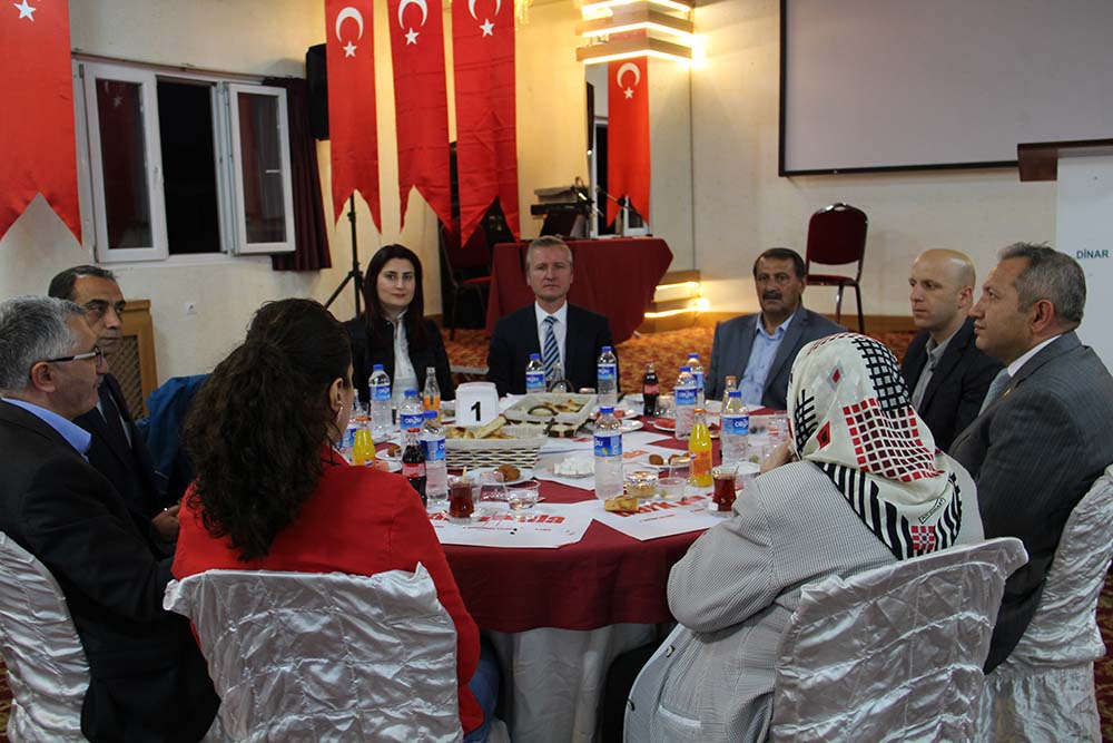 Gaziler Ve şehit Aileleri Dinar Kaymakamlığı, İftarında Buluştu