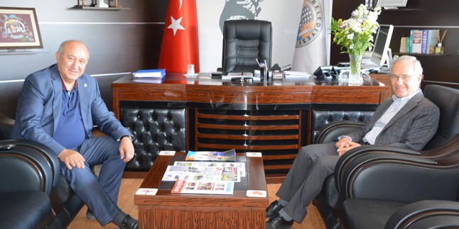 Eski Bakan Akcan’dan Başkan Acar’a Ziyaret