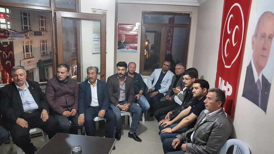 Ditso Mhp İlçe Seçim Bürosunu Ziyaret Etti