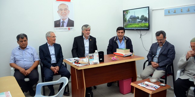 İyi Parti’den Saadet Partisine Ziyaret