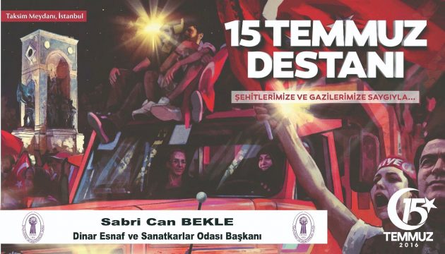 Başkan Bekle, 15 Temmuz Anma Mesajı