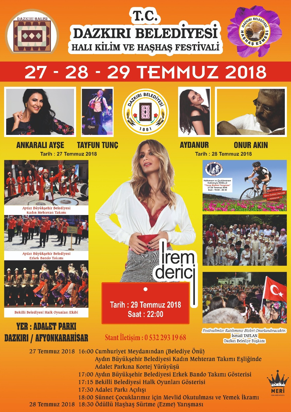 Dazkırı'da Yapılacak Festivale Davet