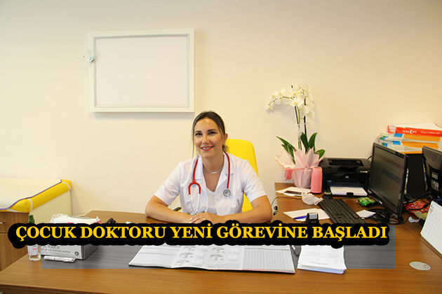 Dinar'da çocuk Doktoru Göreve Başladı