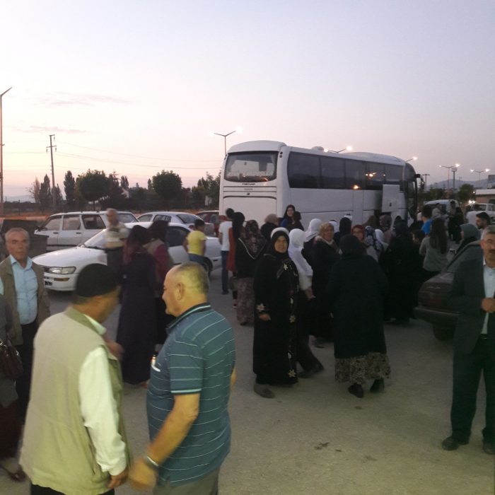 Hacı Adayları Dualar Eşliğinde Uğurlandı