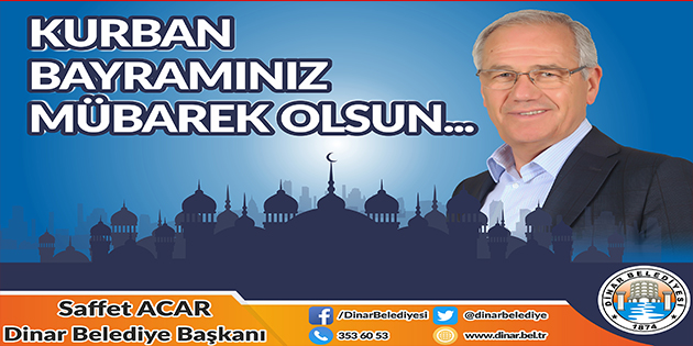 Başkan Acar’dan Kurban Bayramı Mesajı