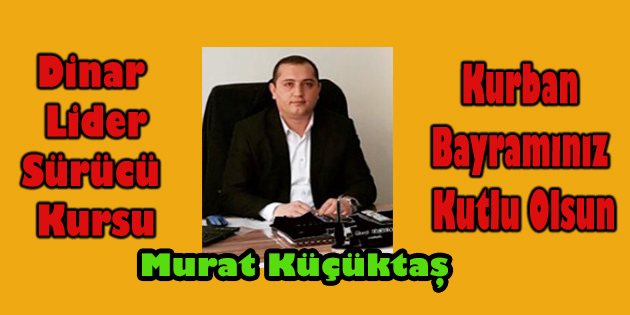 Küçüktaş; Kurban Bayramınız Kutlu Olsun