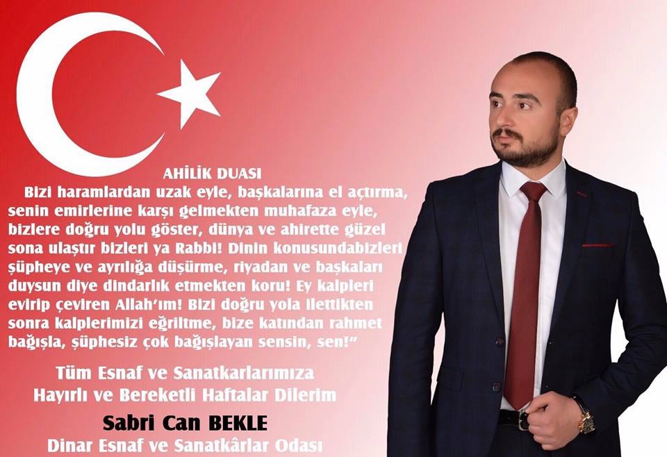 Başkan Bekle; Kurban Bayram'ın İlçemiz Esnaflarımızından Alış Veriş Edelim