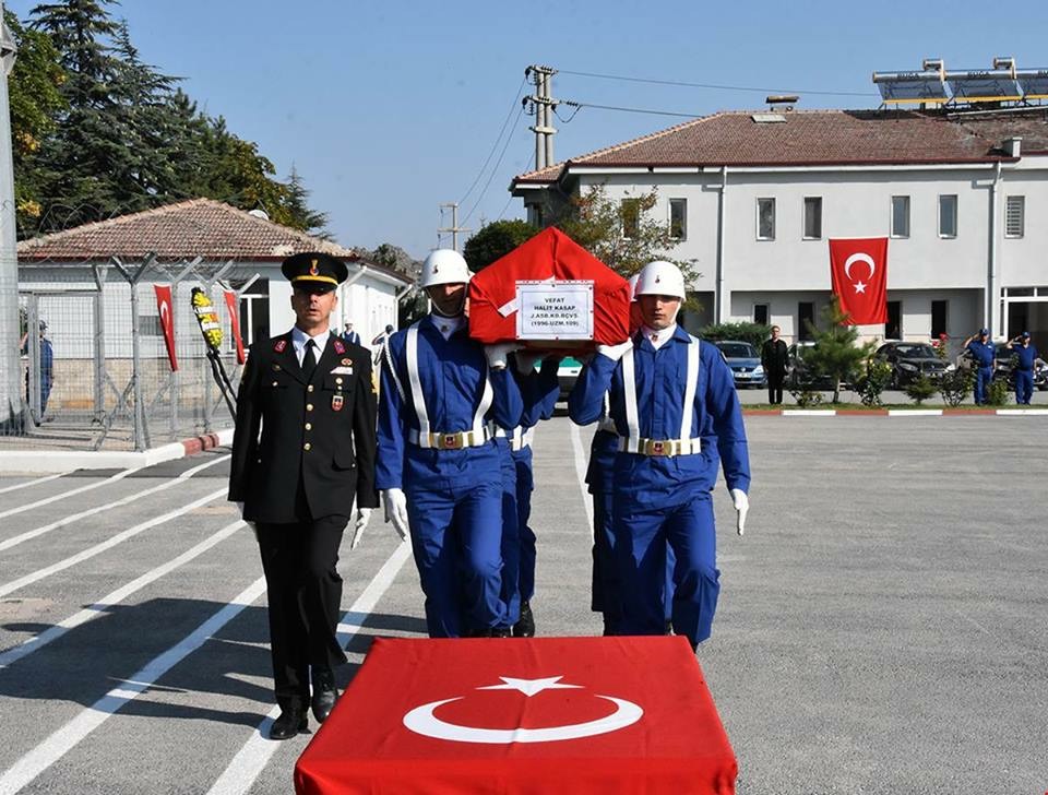 Dazkırı İlçe Jandarma Komutanı Halit Kasap Son Yolculuğuna Uğurlandı