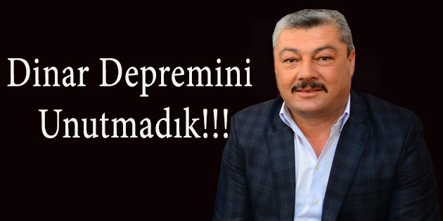 Dinar Depremini Unutmadık!!!