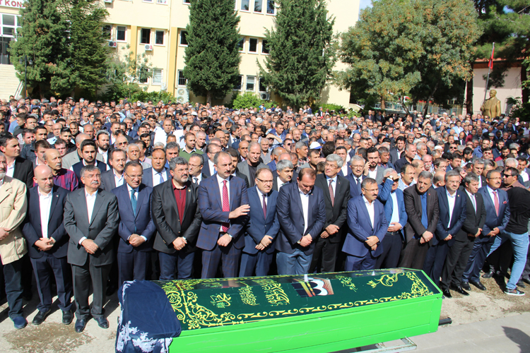 Milletvekili Ali özkaya’nın Annesi Son Yolculuğuna Uğurlandı