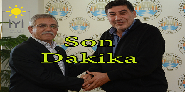 İyi Parti Dinar İlçe Başkanı Raif öztürk Oldu