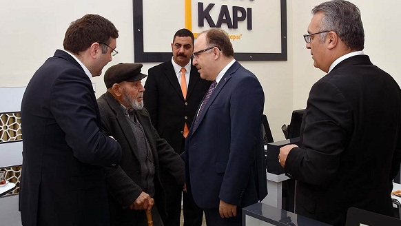 Vali Tutulmaz ‘açık Kapı’ Biriminde İncelemelerde Bulundu