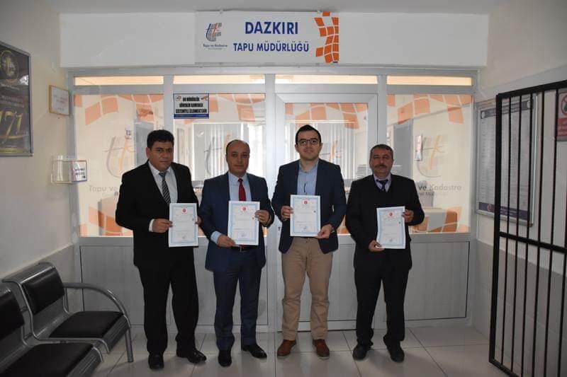 Organize Sanayi Bölgemizin Tapuları çıktı