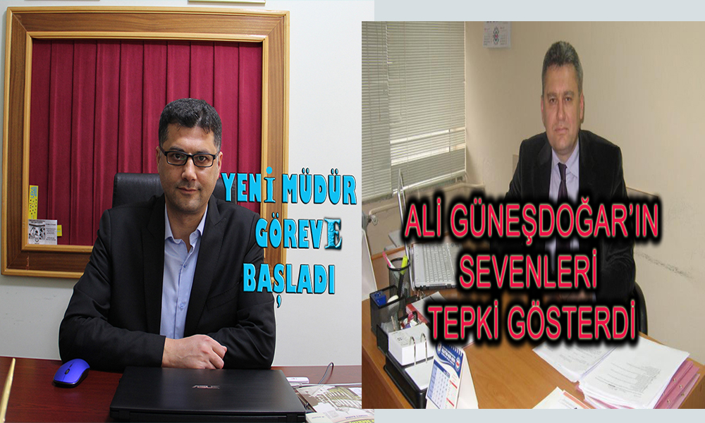 Dinar’da Yeni Müdür Göreve Başladı, Ali Güneşdoğar'ın Sevenleri Tepkili