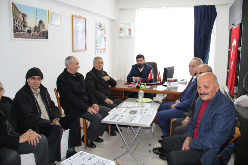 İyi Parti Yeni Dinar İlçe Teşkilatından İlk Ziyaret Gündem Gazetesine Yapıldı