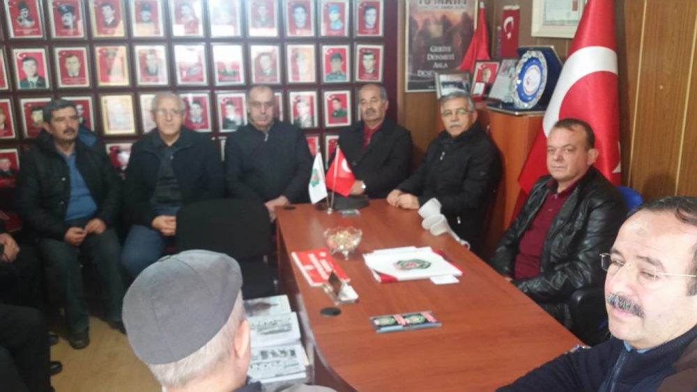 İyi Parti’den Dinar’daki şehit Ve Gazi Derneklerine Ziyaret