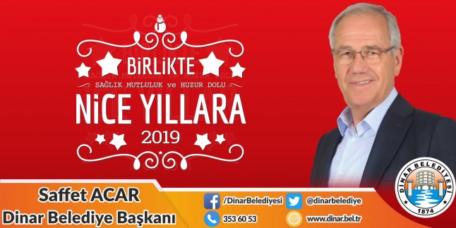 Başkan Saffet Acar’dan Yeni Yıl Mesajı