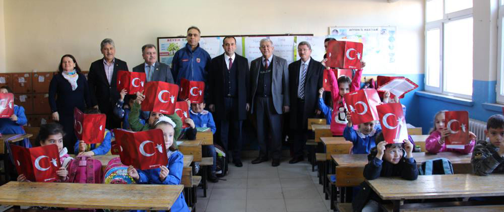Evciler’de öğrencilere Karne Dağıtım Töreni