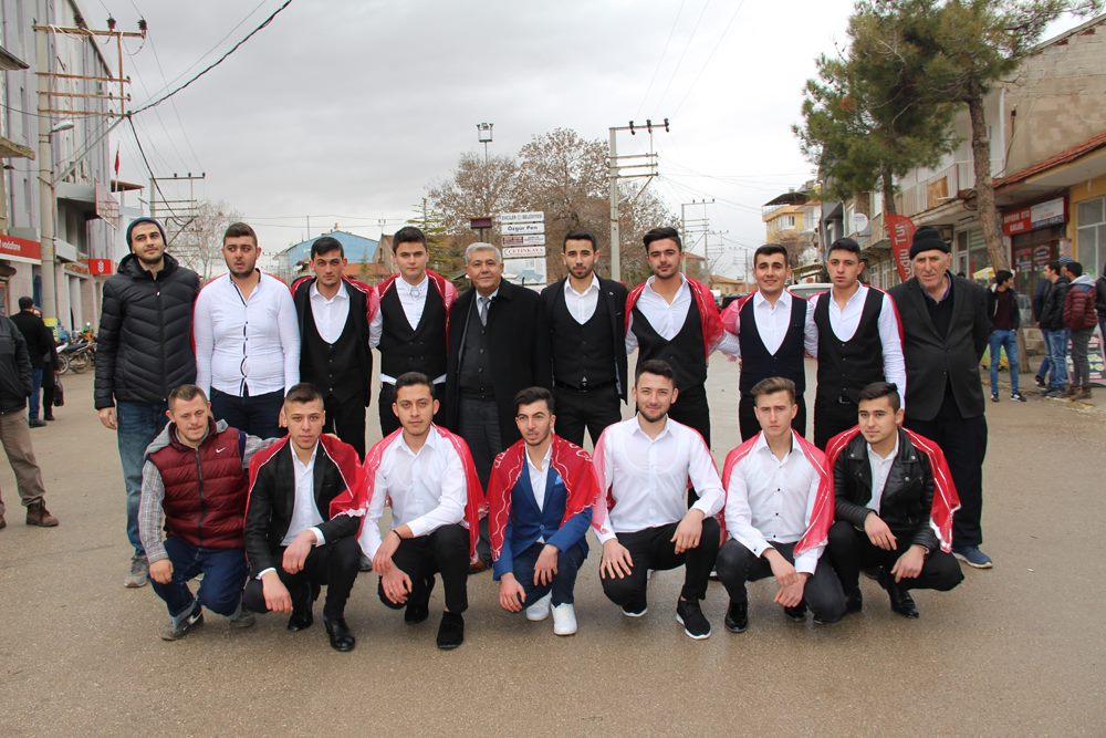 Evciler’de 99/1 Askerler Dualarla Uğurlandı